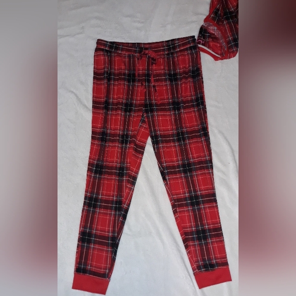 Maidenform 2 piece plaid pajama 1X womens set New - Picture 3 of 4